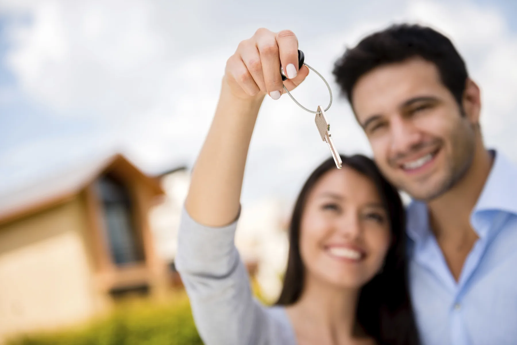 Family preparing for a home purchase
